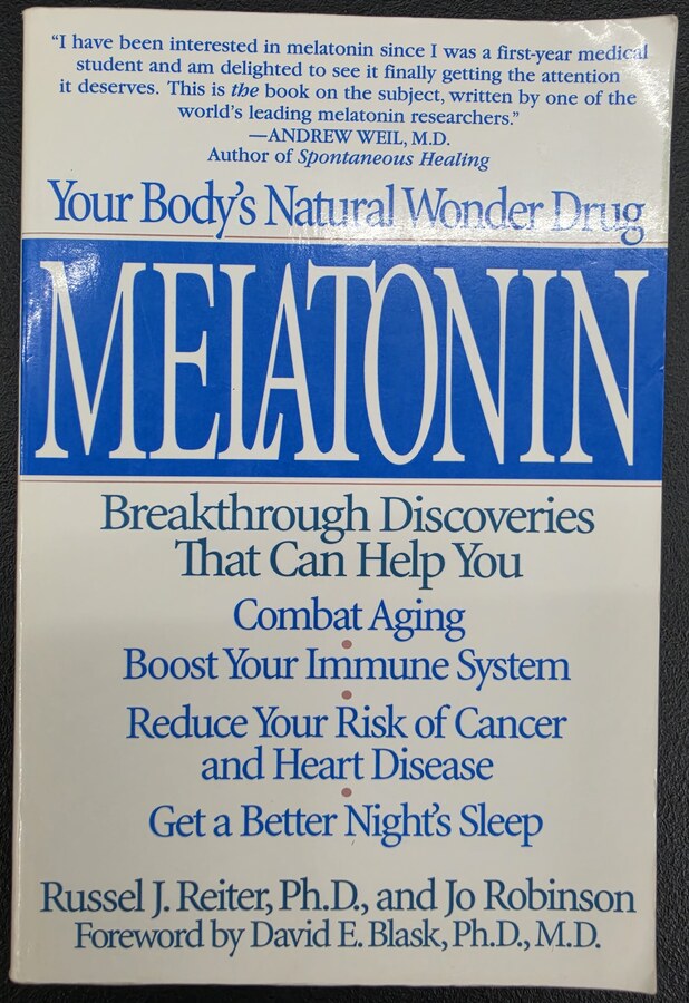 Melatonin: Your Body's Natural Wonder Drug - Front Cover