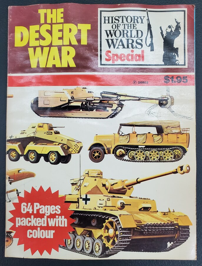 The Desert War - Front Cover