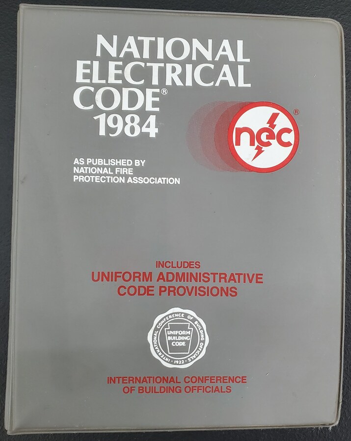 National Electrical Code 1984 - Front Cover
