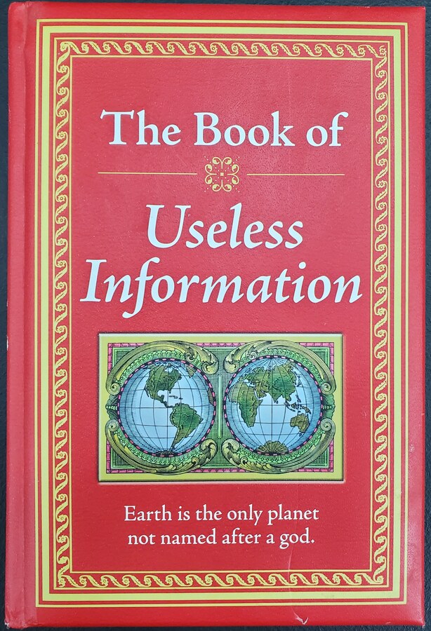 The Book of Useless Information - Front Cover