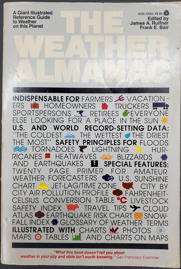 The Weather Almanac - Front Cover