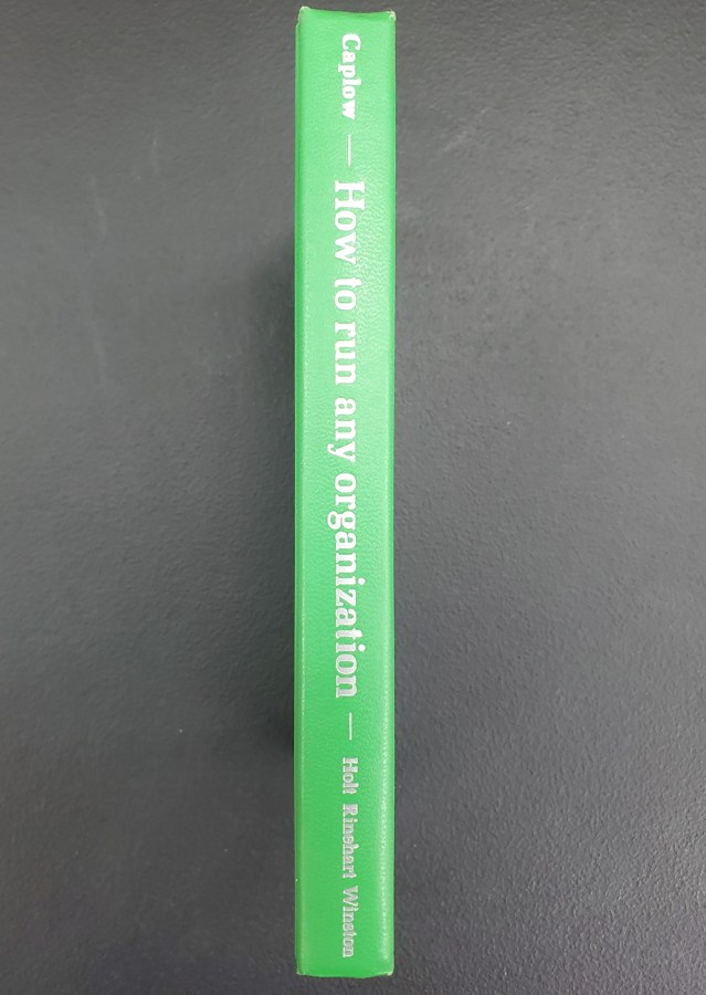 How to Run Any Organization