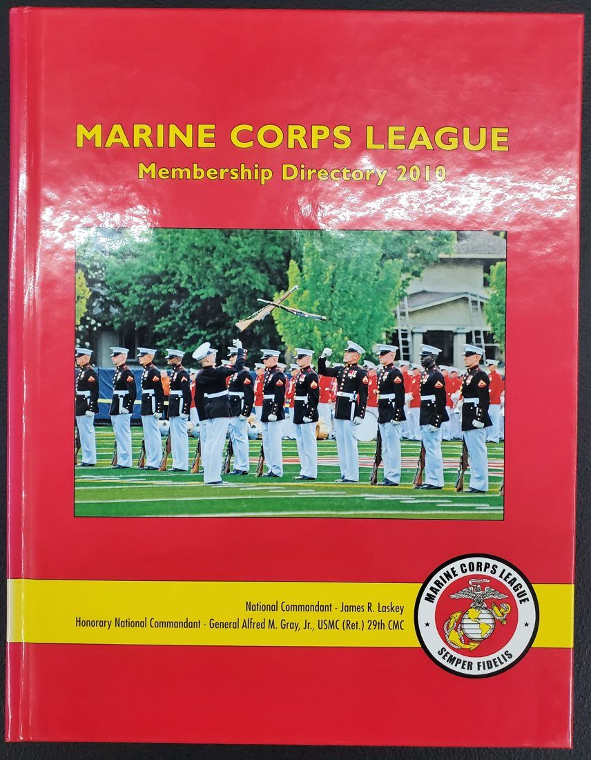 Marine Corps League Membership Directory 2010