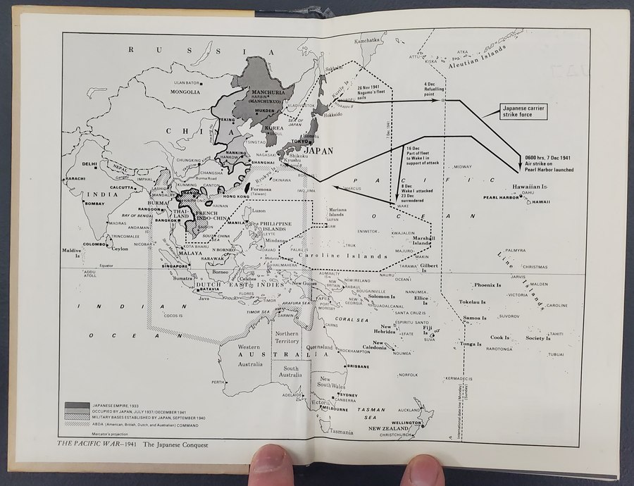 Pacific theater map (interior — clean)