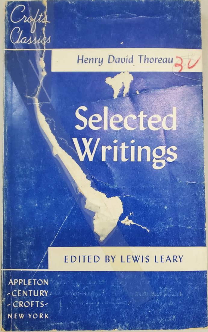 Henry David Thoreau: Selected Writings