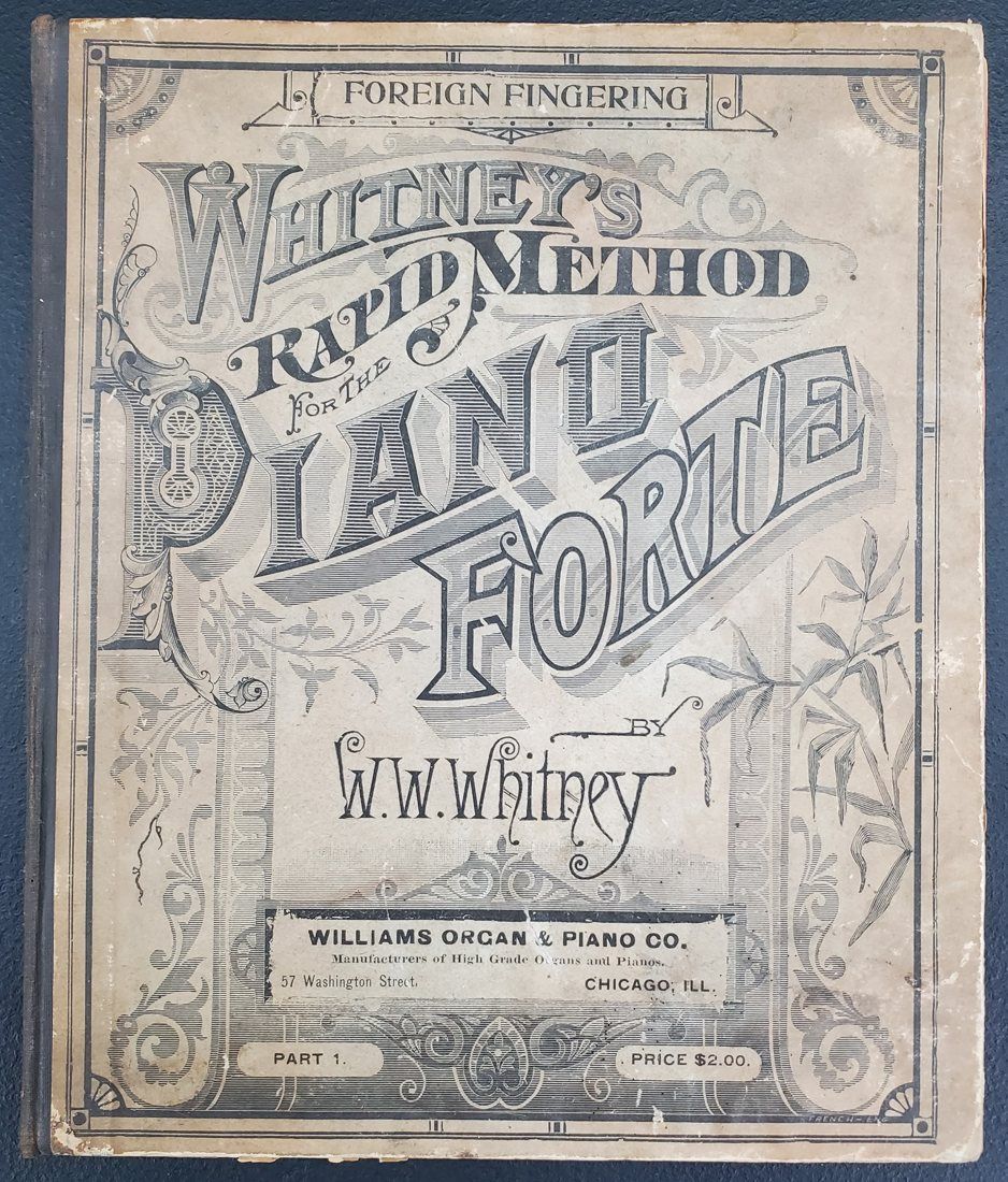 Whitney's Rapid Method for the Piano Forte