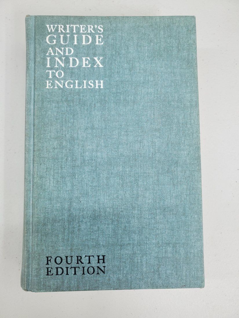 Writer's Guide and Index to English — 4th Edition